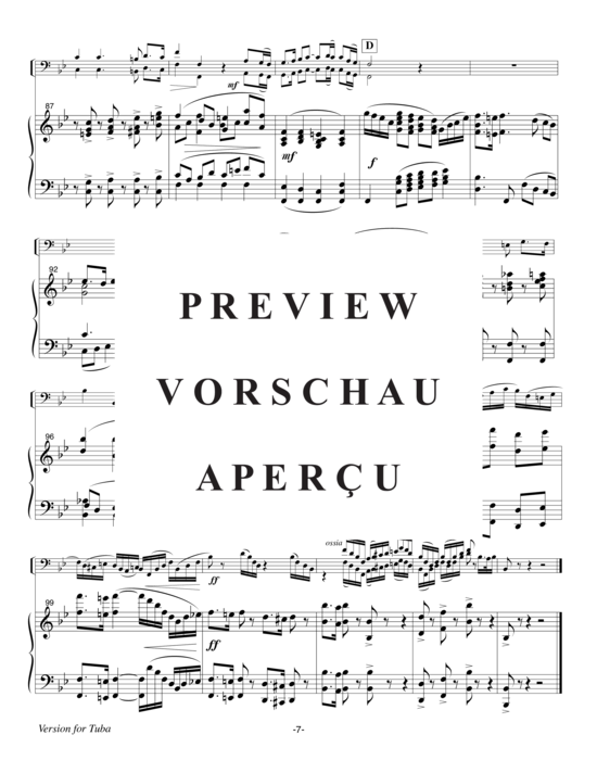 Product gallery: Page 9 of 21 Pershing Concerto , , (tuba + piano)