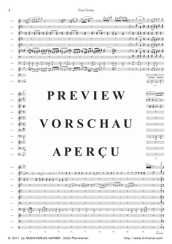 Product gallery: Page 9 of 11 Easy Going, , (large wind orchestra)