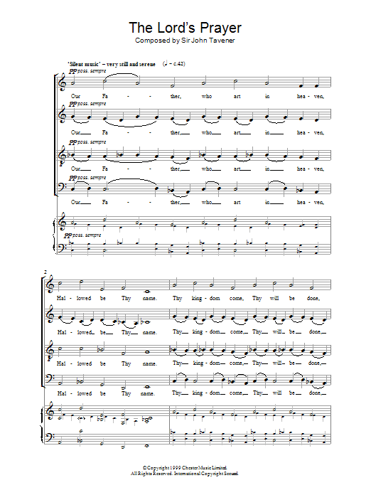 Produktbild zu: The Lord's Prayer