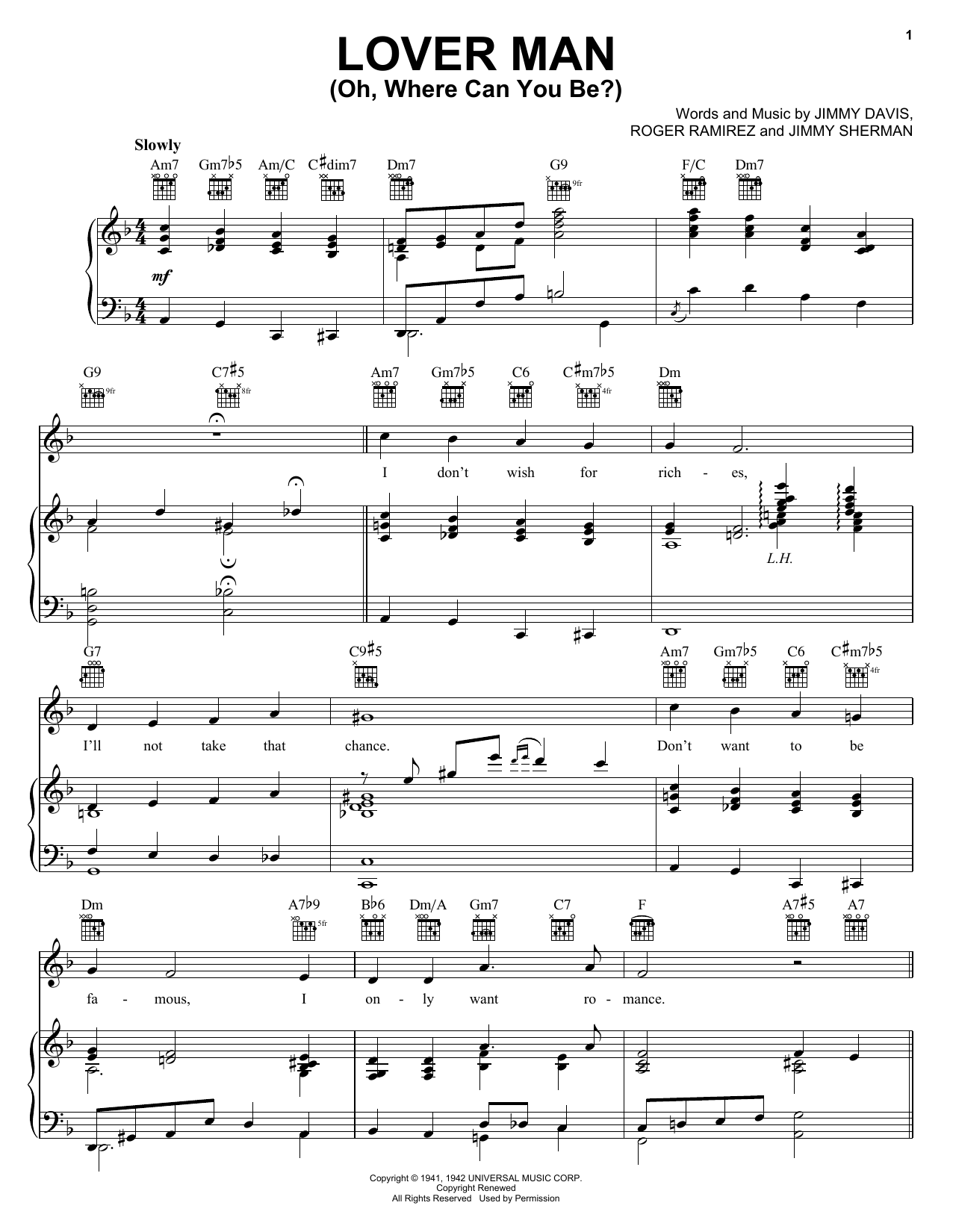 Produktbild zu: Lover Man (Oh, Where Can You Be?)