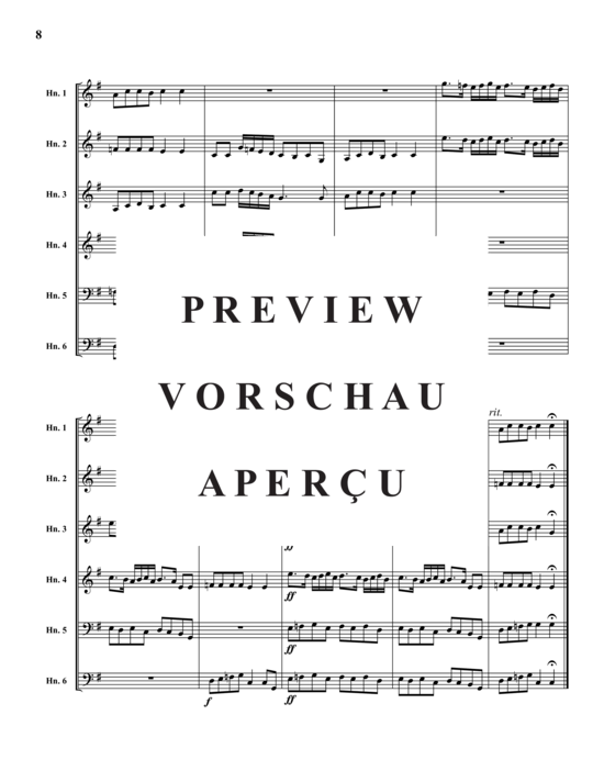 Product gallery: Page 9 of 21 Christmas Medley No. 3 , , (Horn Sextet)