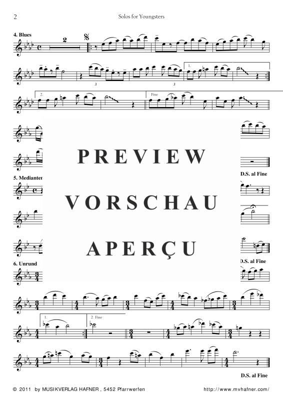 Product gallery: Page 10 of 11 Solos for Youngsters, , (melody and piano)