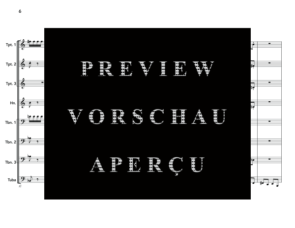 Produktgalerie: Seite 10 von 11 Humboldt Currents, Op. 174, , (Blechbläser Oktett)