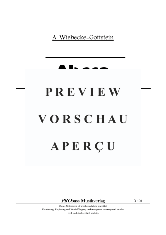 gallery: Abeca, , Quintett: Klarinette in B, Posaune, Gitarre, Kontrabass, Schlagzeug