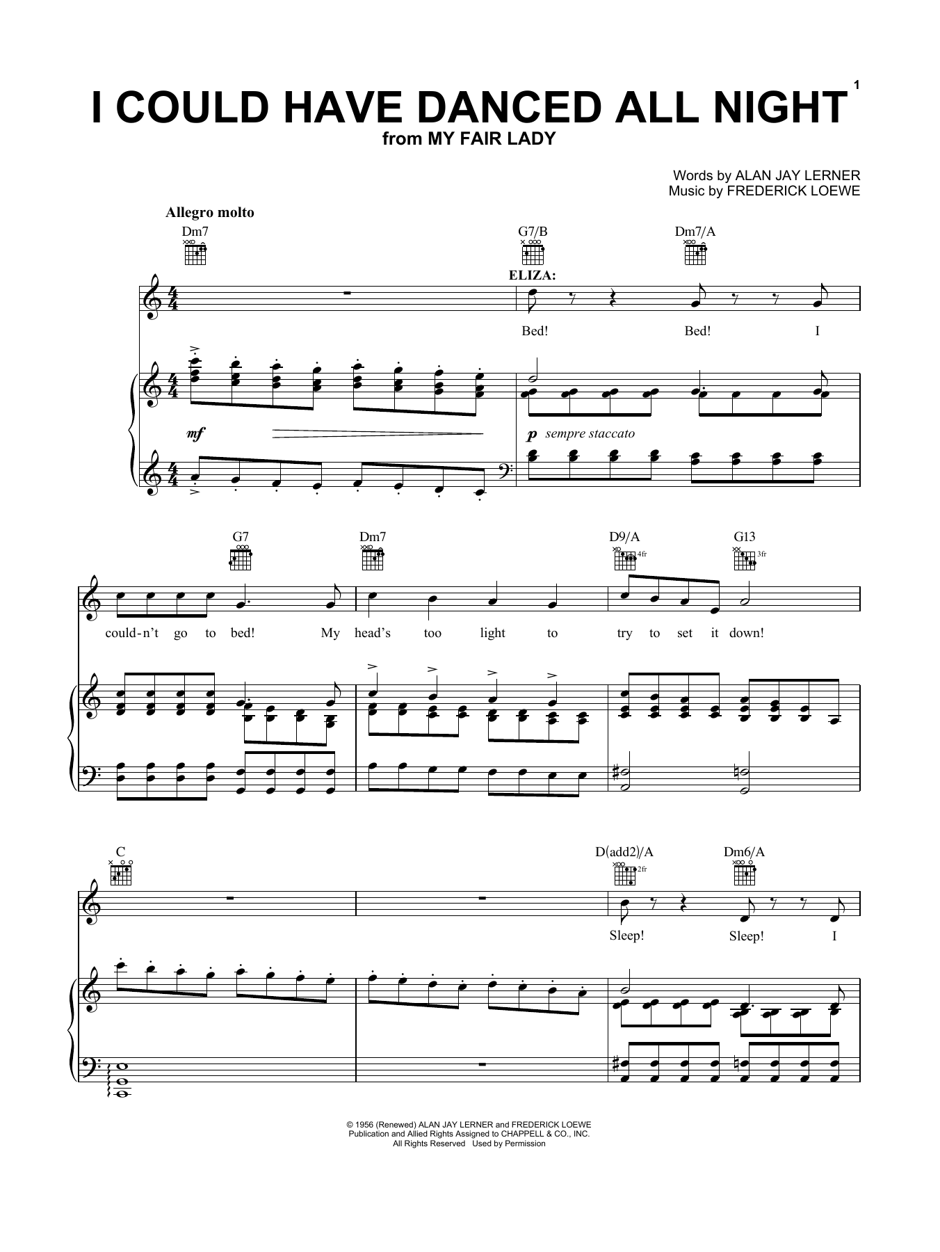 Produktbild zu: I Could Have Danced All Night