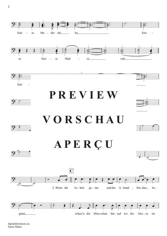 Produktgalerie: Seite 3 von 4 Sierra Madre , Zillertaler Schürzenjäger, (Violon-Cello)