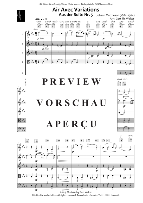 Produktgalerie: Seite 2 von 21 Air avec Variations , , (Quintett flexible Besetzung)