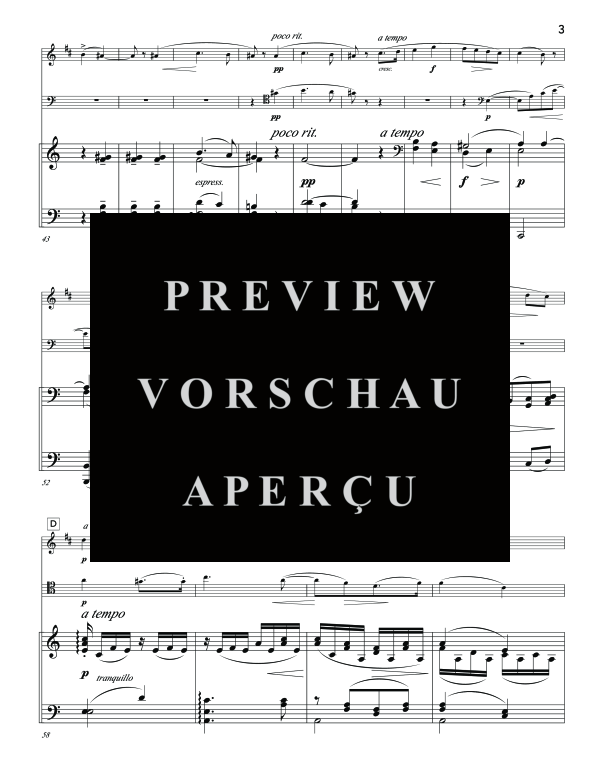 Produktgalerie: Seite 7 von 11 Four Pieces, , (Trio Klarinette, Fagott und Klavier)