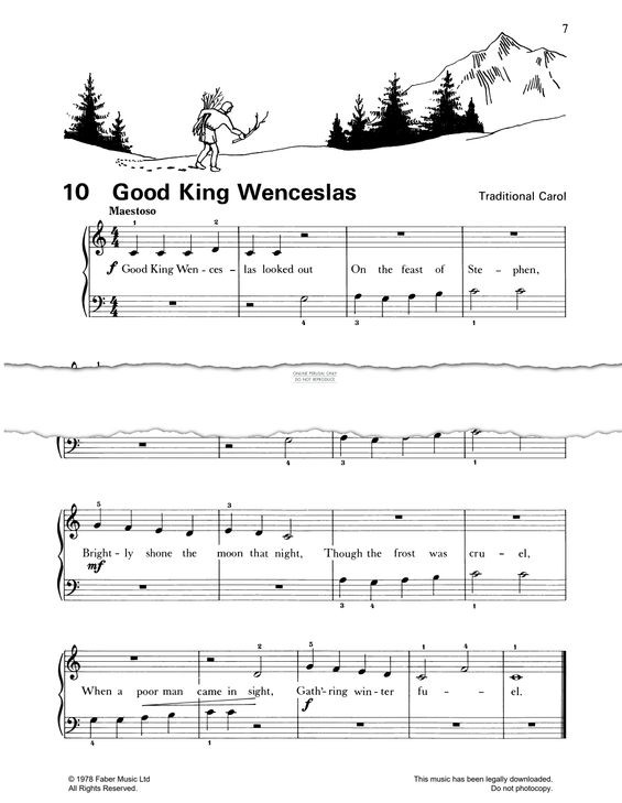 Produktbild zu: Good King Wenceslas