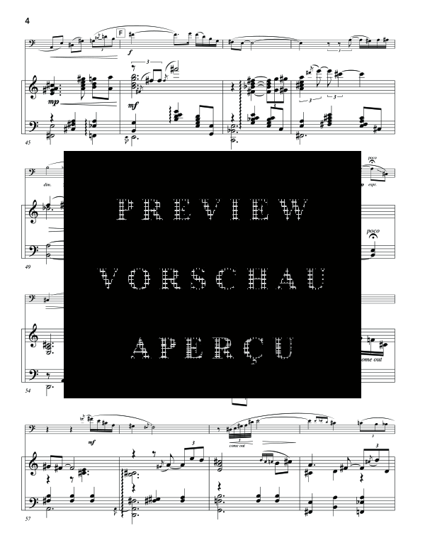 gallery: Chocolates, , (Fagott und Klavier)