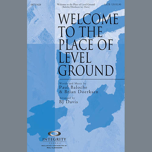 Produktbild zu: Welcome To The Place Of Level Ground - Trumpet 2 & 3