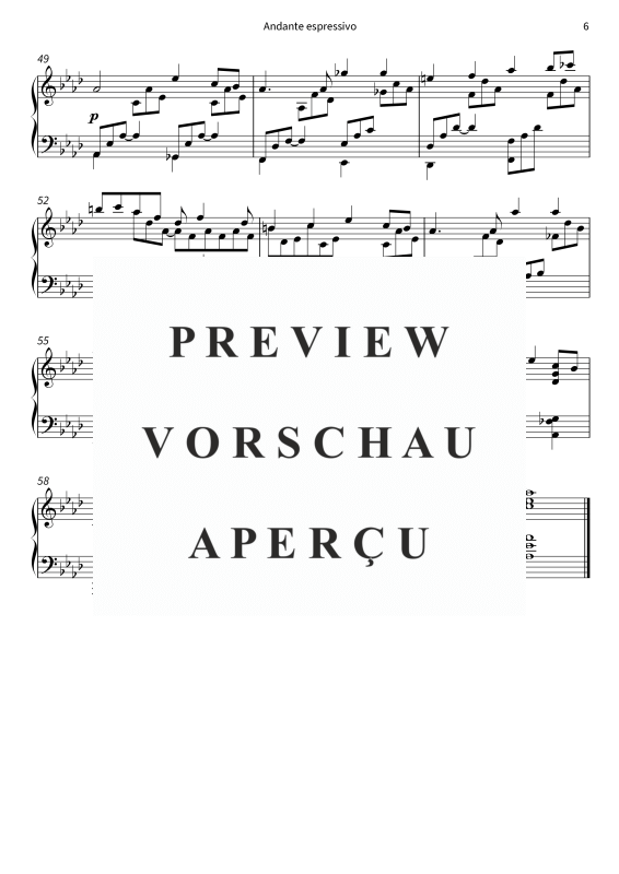 Product gallery: Page 8 of 11 Vier Lieder für das Pianoforte op. 6, , Piano Solo