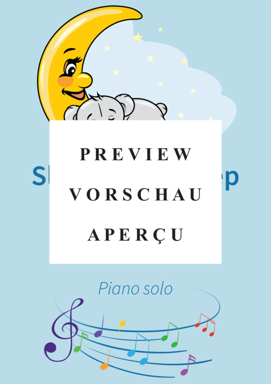 Produktgalerie: Seite 2 von 5 Sleep Baby Sleep , , Klavier Solo