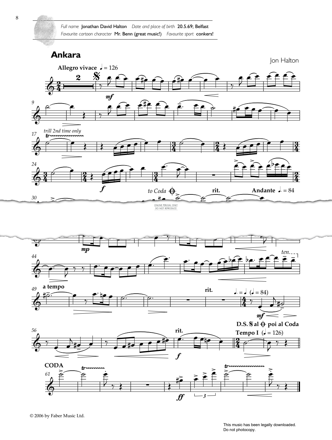 Product gallery: Page 1 of 1 Ankara (from 'Fingerprints'), Jon Halton