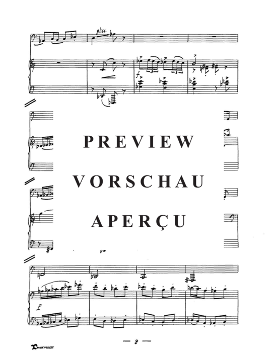 Product gallery: Page 9 of 21 Impromptu No 1 , , (tuba + piano)