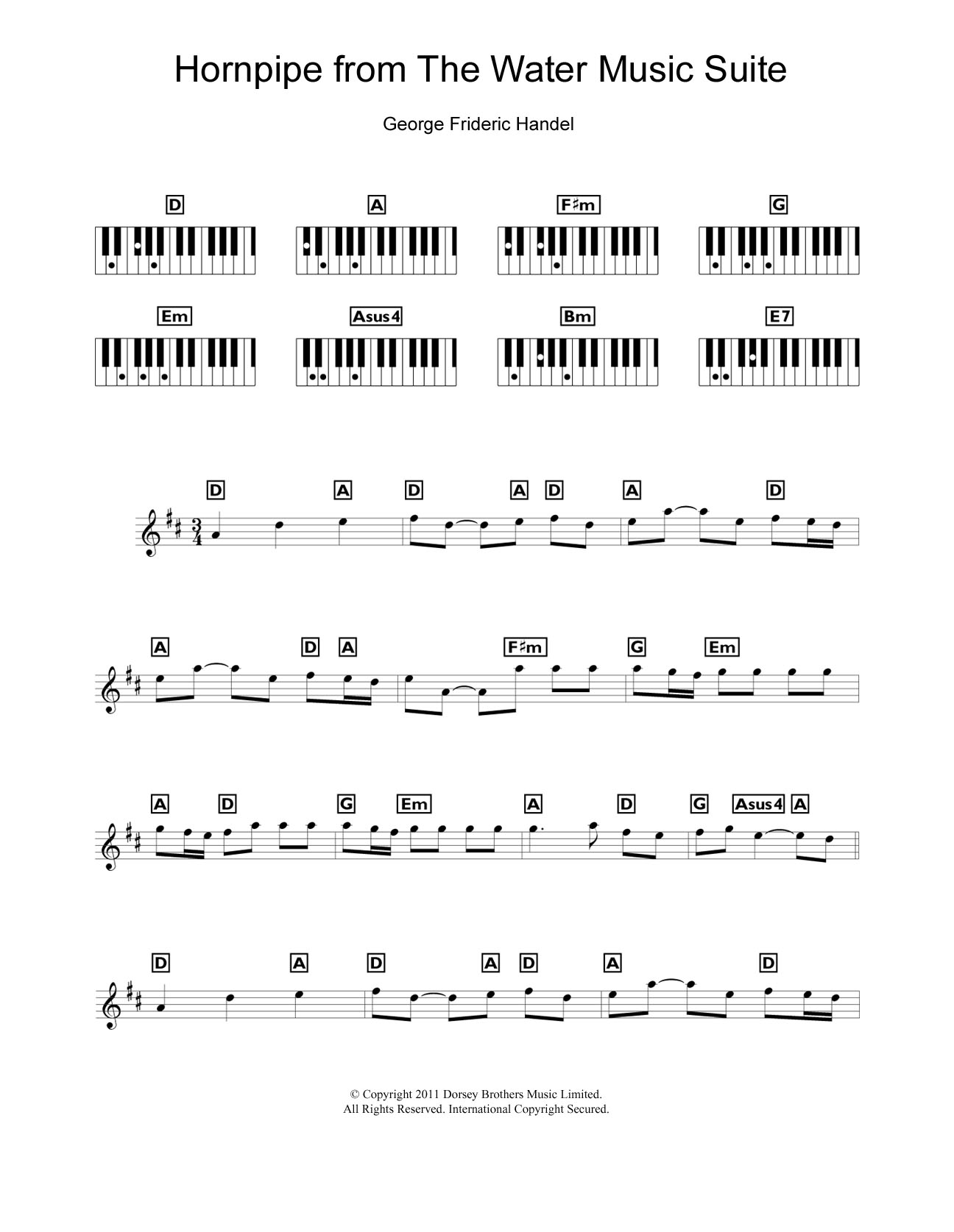 Product picture to: Hornpipe (from The Water Music Suite)