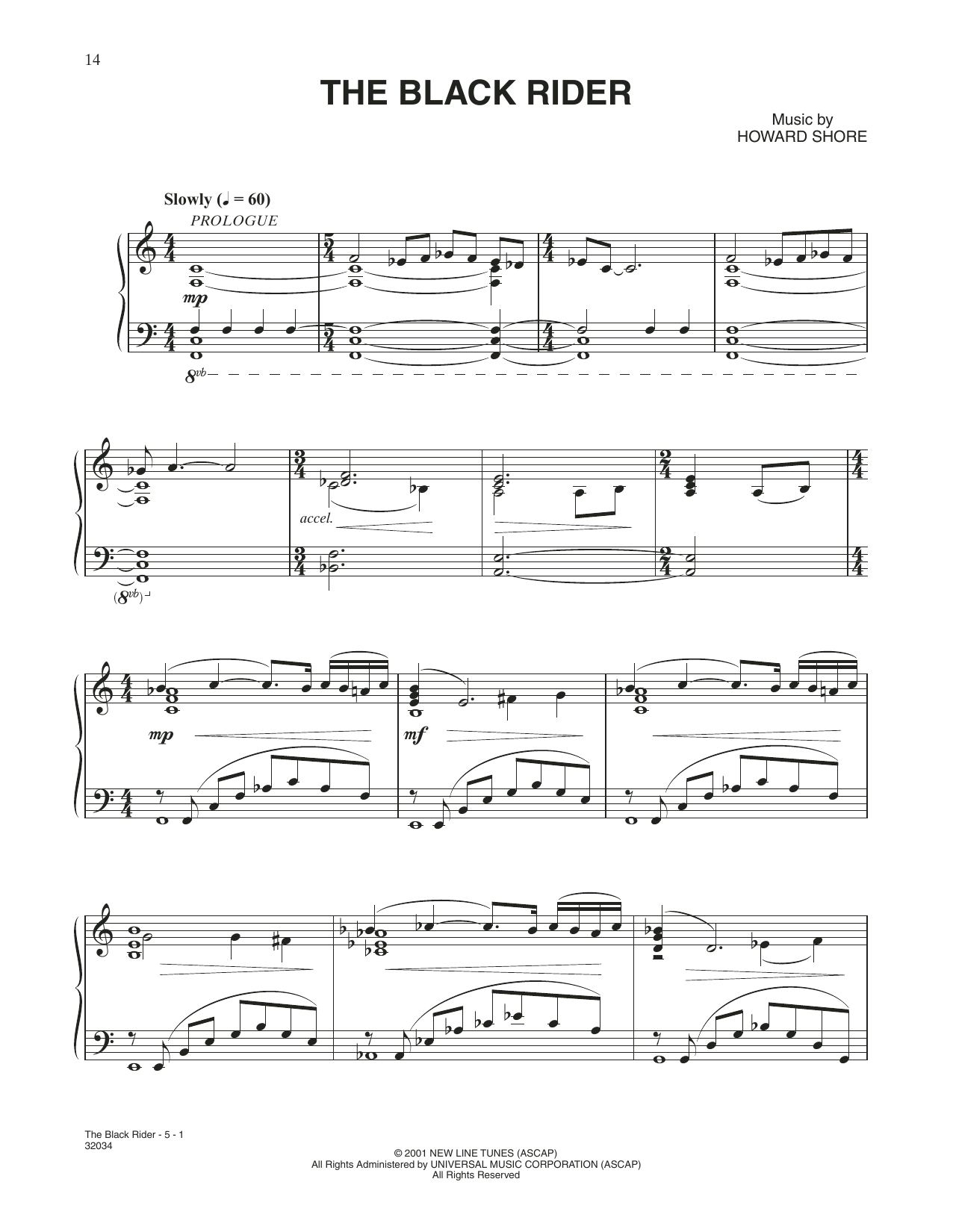 The Black Rider (from The Lord Of The Rings: The Fellowship Of The Ring ...