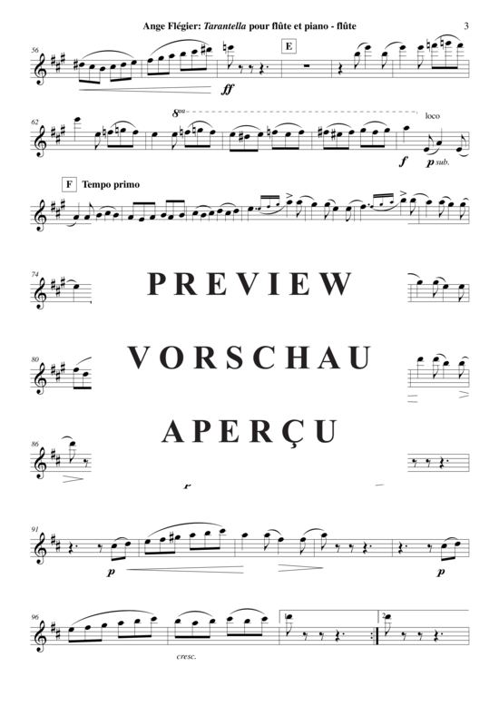 Product gallery: Page 17 of 21 Tarantella , , (flute + piano)