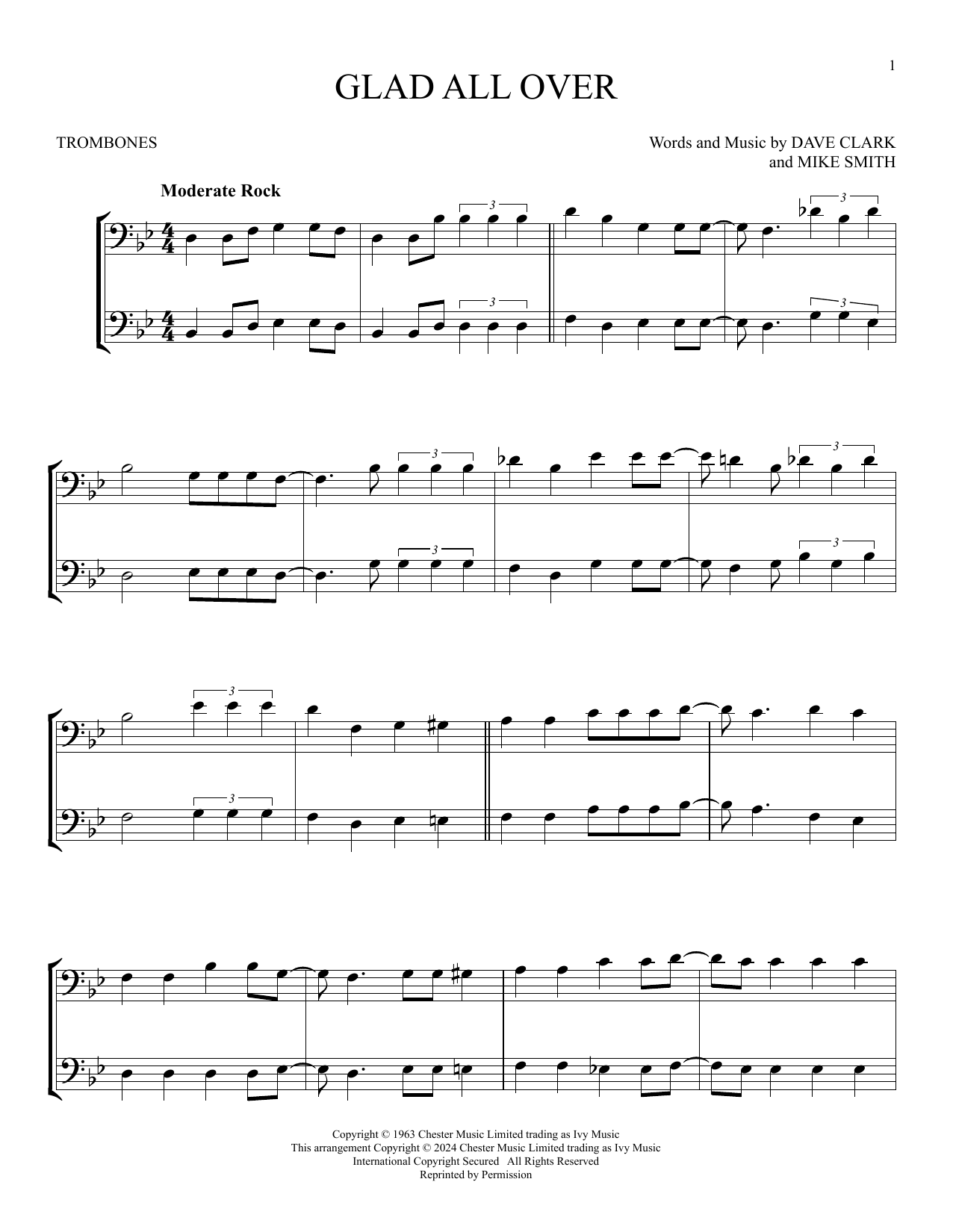 Product gallery: Page 1 of 1 Glad All Over, The Dave Clark Five