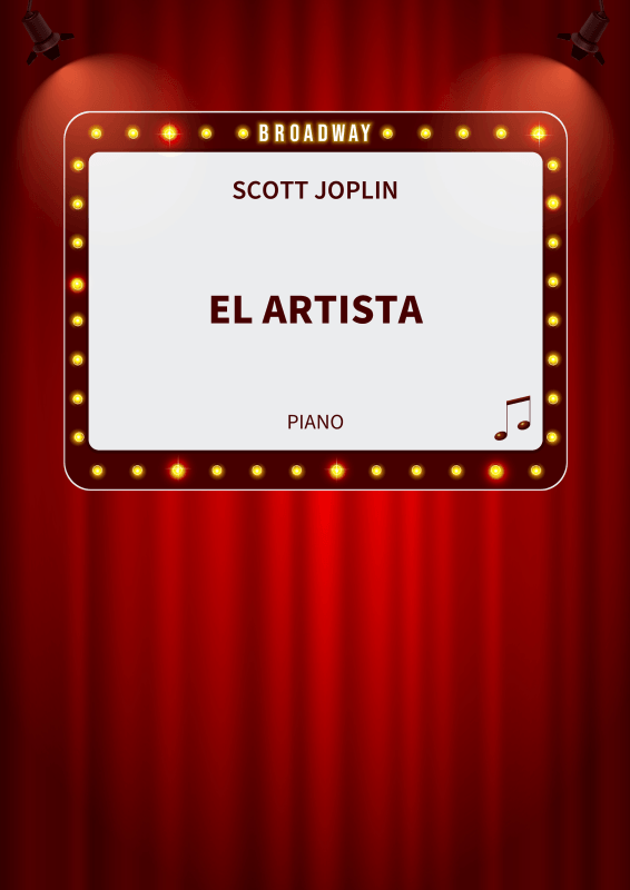 Produktbild zu: El Artista - The Entertainer - A Ragtime Two StepScott Joplin
