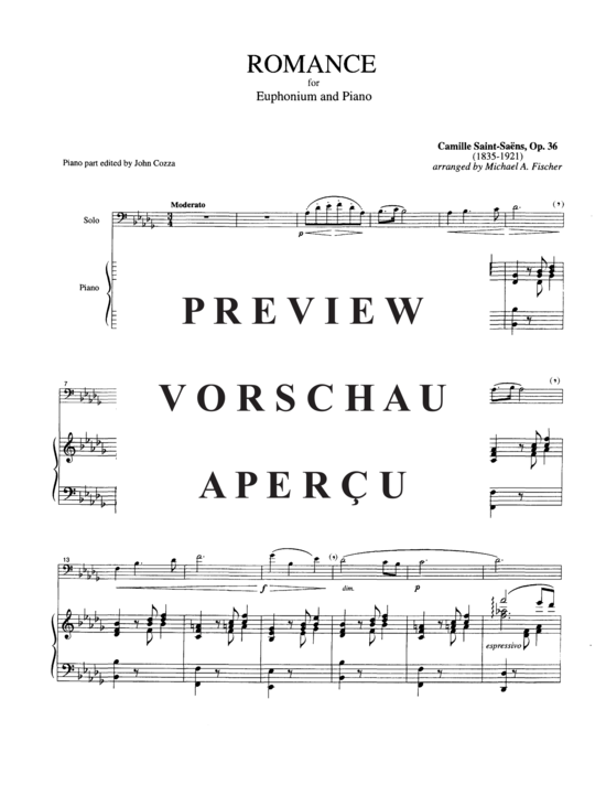 Product gallery: Page 5 of 10 Romance , , (euphonium/tuba + piano)