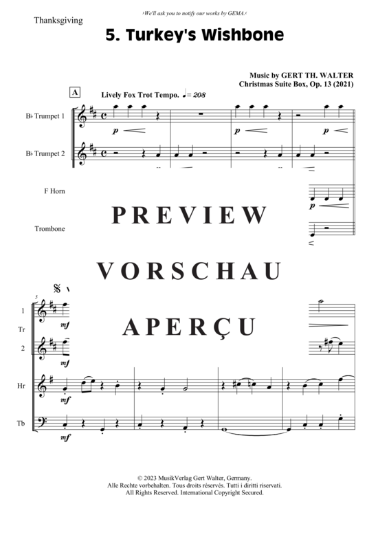 gallery: Turkey´s Wishbone , , (Blechbläser Quartett)