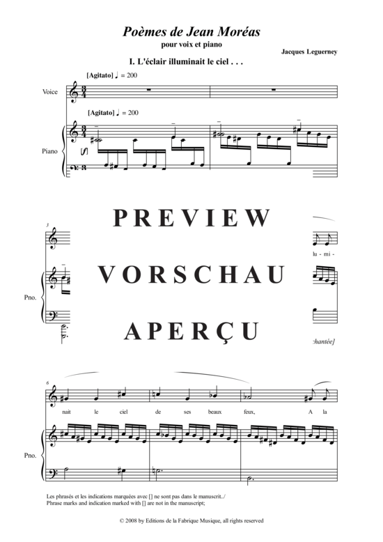 Product gallery: Page 6 of 18 Heureux qui, comme Ul-ysse , , (voice + piano)