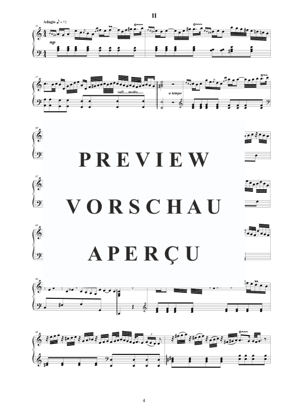 Produktgalerie: Seite 5 von 10 Cembalo Sonate Nr. 4 in A-Moll, Op.4, , Cembalo/Klavier Solo