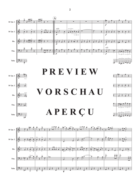 Produktgalerie: Seite 4 von 11 Nibelungen Marsch (Nibelungen March) , ,  (Blechbläserquintett)