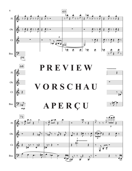 Product gallery: Page 9 of 21 Elaine´s Imitation Dance , , (flute, oboe, clarinet and bassoon)