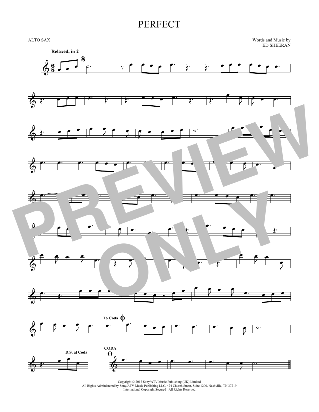Product gallery: Page 1 of 1 Perfect, Ed Sheeran