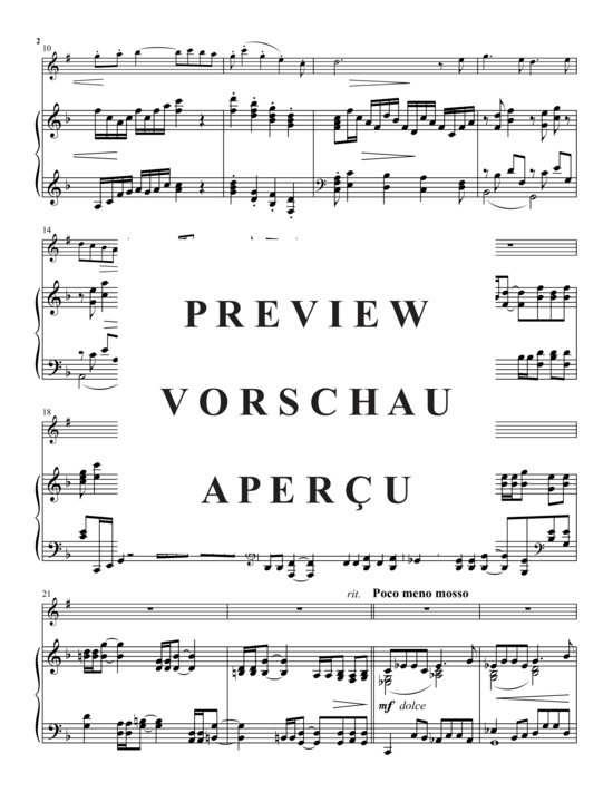 Produktgalerie: Seite 3 von 21 Sonata Nr. 2 , , (Trompete in B + Klavier)