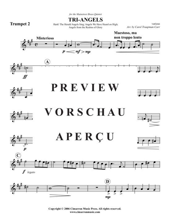 Produktgalerie: Seite 12 von 14 Tri-Angels , , (Blechbläserquintett)