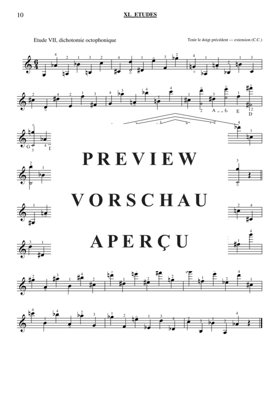 gallery: 40 Études for Violin , , (Geige Solo)