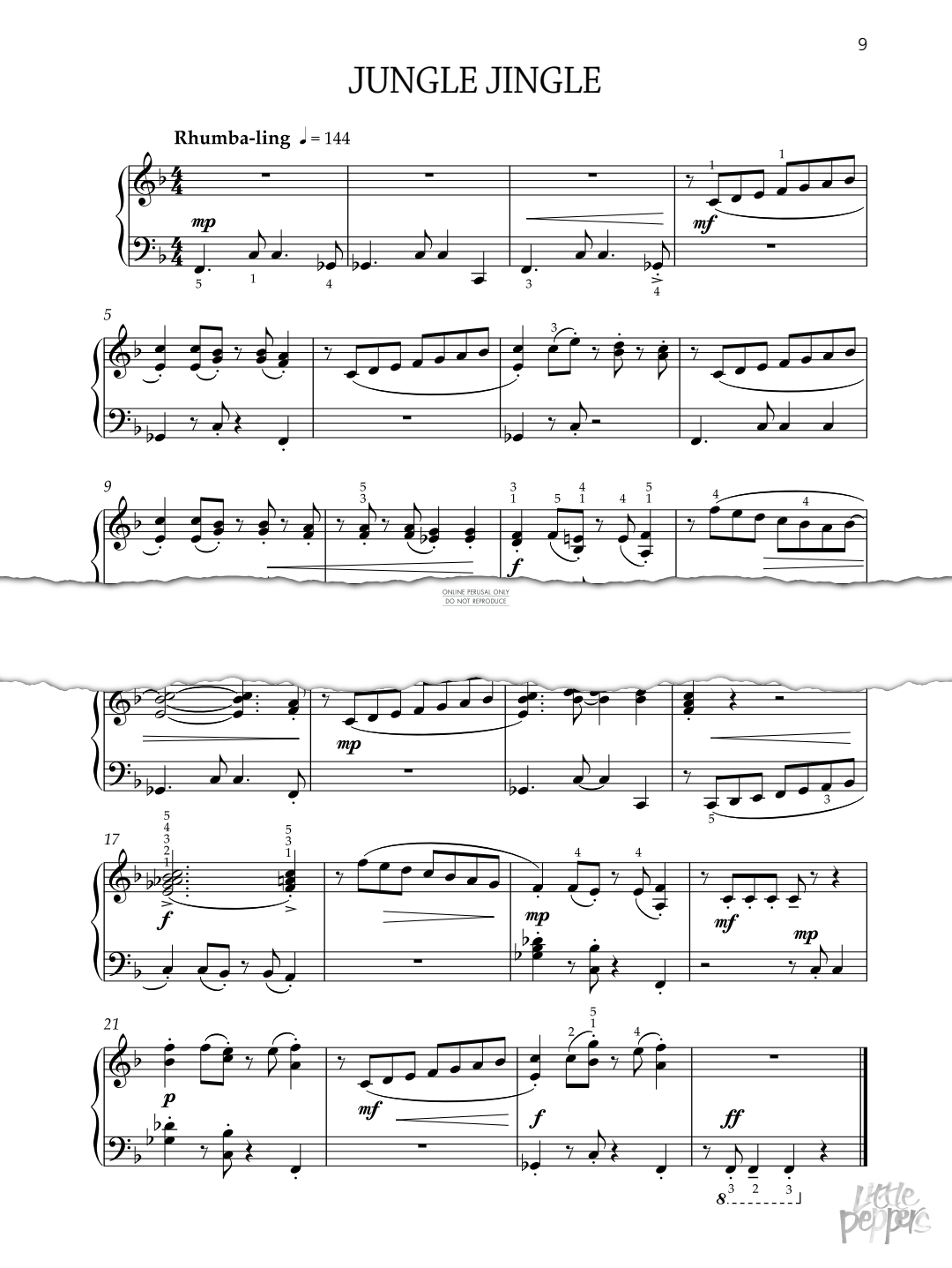 Produktgalerie: Seite 1 von 1 Jungle Jingle, Elissa Milne, Klavier