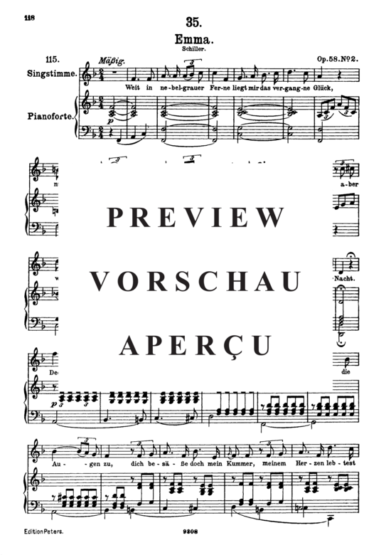 Product gallery: Page 2 of 3 Emma D.193, , High Voice and Piano