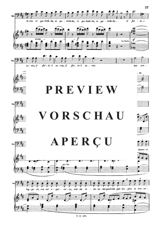 Product gallery: Page 4 of 6 La vendetta,oh! la vendetta, , Bass/Baritone Solo and Piano