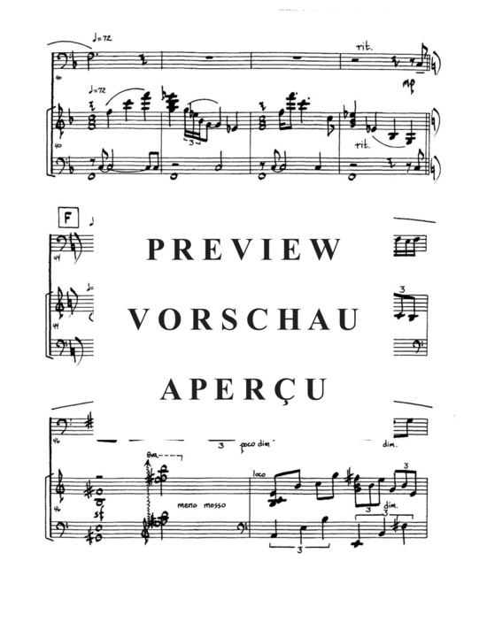 Product gallery: Page 20 of 21 Letters from a Friend , , (euphonium/tuba + piano)
