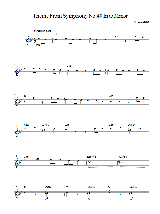 Produktbild zu: Symphony No 40