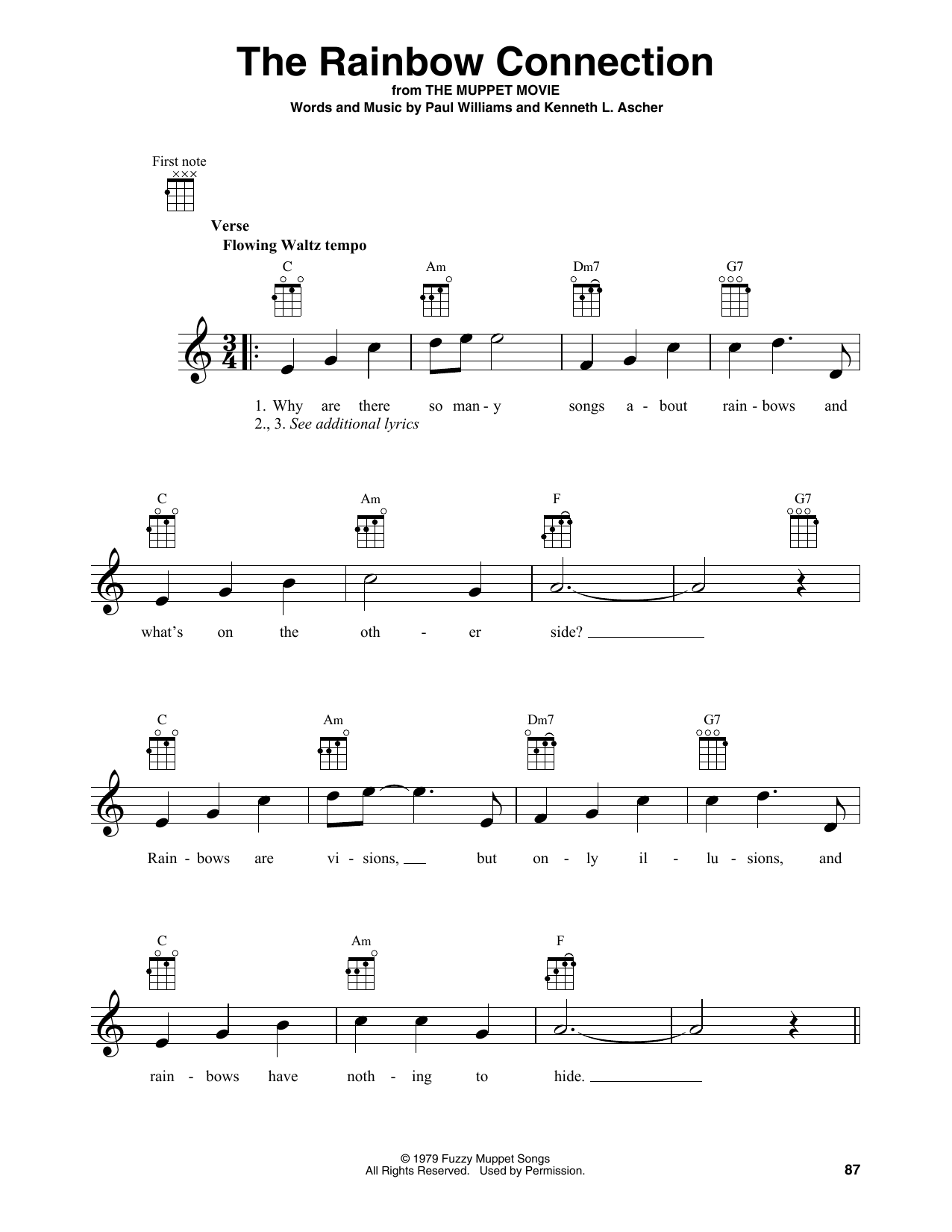 Product gallery: Page 1 of 1 The Rainbow Connection, Paul Williams
