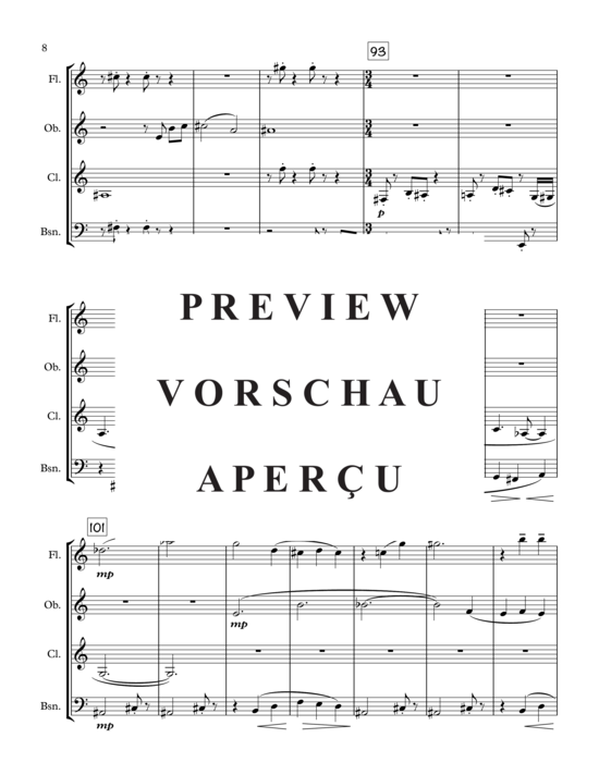 Product gallery: Page 11 of 21 Elaine´s Imitation Dance , , (flute, oboe, clarinet and bassoon)