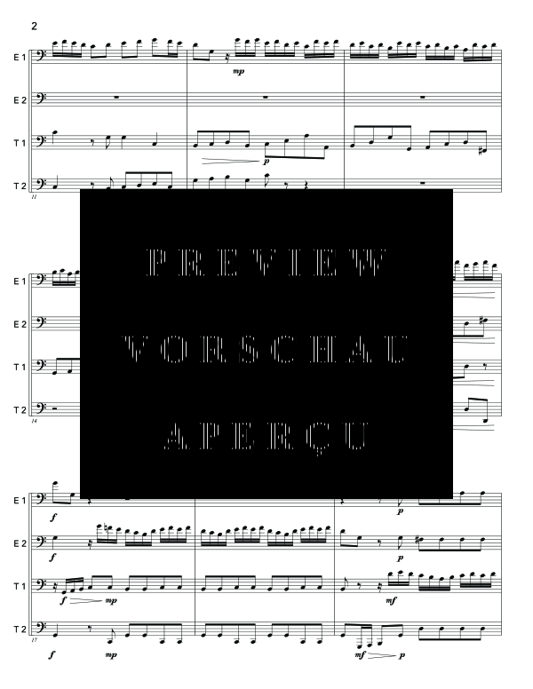 Product gallery: Page 6 of 11 Concerto in D Major, , (Tuba Quartett EETT)