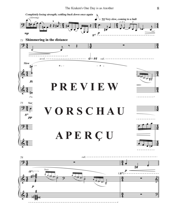 Product gallery: Page 9 of 21 The Krakens One Day is as Another , , (tuba + piano)