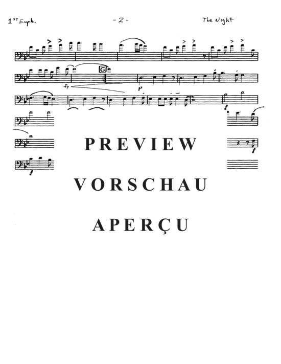 Product gallery: Page 17 of 21 The Night , , (Tuba Quartet EETTt)