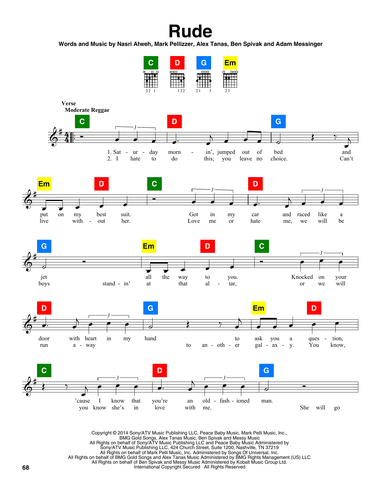 Product picture to:  Rude - MAGIC!