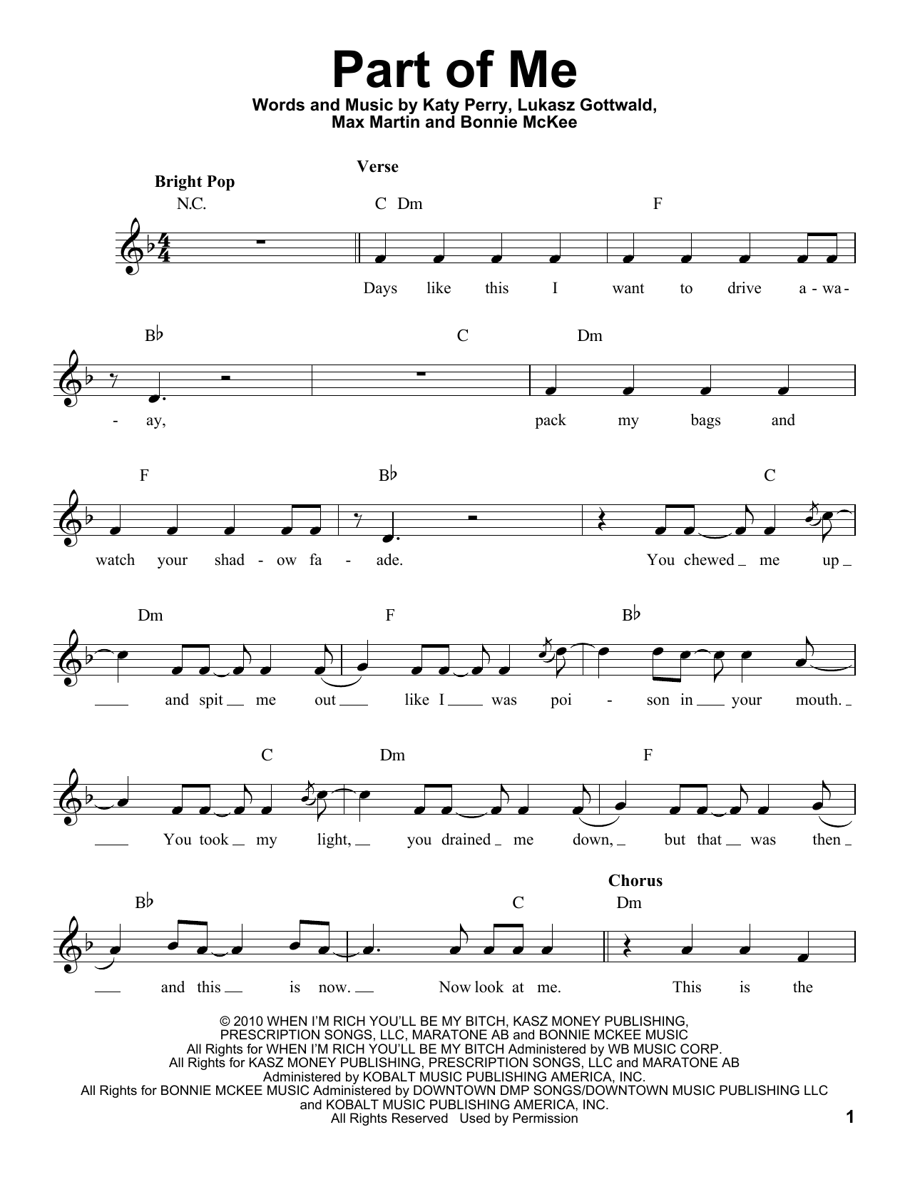 Produktbild zu: Part Of Me
