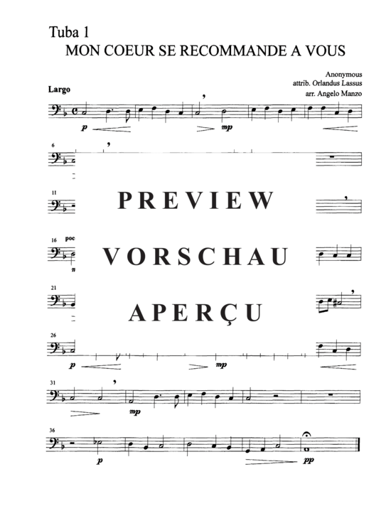 Product gallery: Page 9 of 10 Mon Coeur se Recommande a Vous , , (Tuba Quartett EETT)