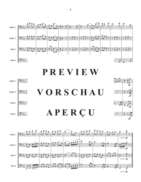 Product gallery: Page 11 of 21 March Collection for Tuba Quartet , , (Tuba Quartett EETT)