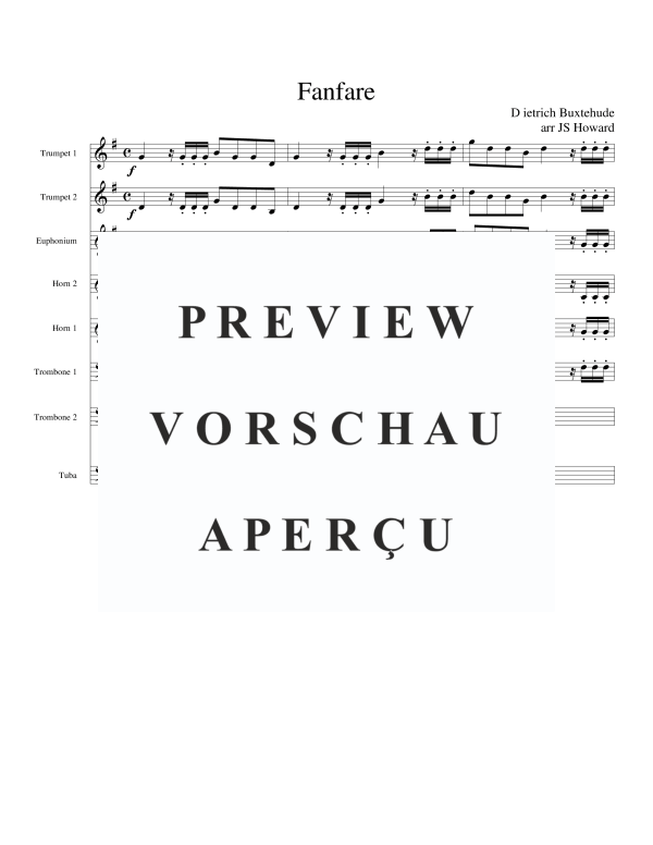 Produktgalerie: Seite 3 von 11 Fanfare, , Blechbläser Oktett