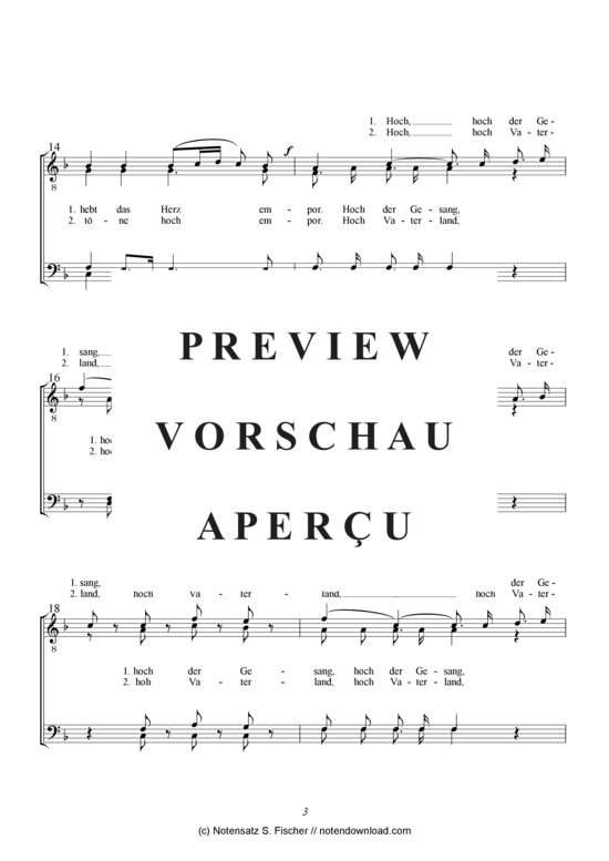 Product gallery: Page 4 of 6 Marschgesang , , (male choir)
